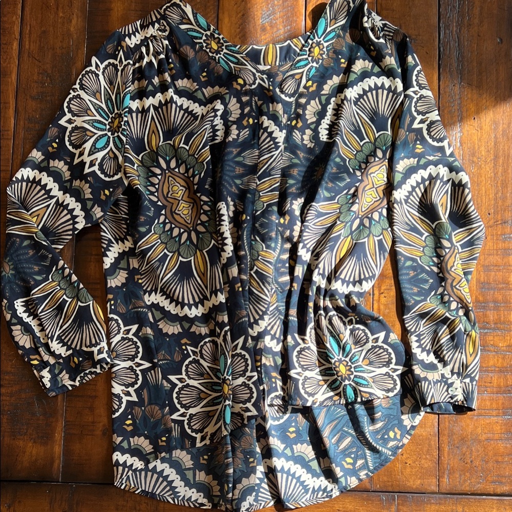 H&M Paisley Patterned Women's Top